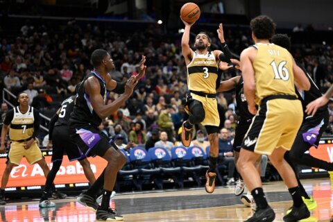 Trae Young brings plenty of excitement to the court in limited minutes in his Wizards debut