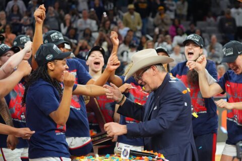 UConn and Geno Auriemma beat Notre Dame 70-52 to secure 25th women’s Final Four appearance