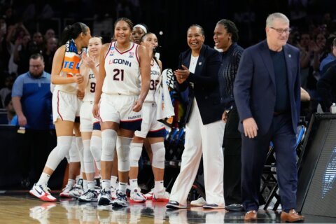 UConn and Geno Auriemma beat Notre Dame 70-52 to secure 25th women’s Final Four appearance