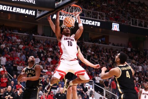 Arizona reaches its first Final Four in 25 years with 79-64 win over Purdue