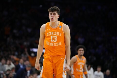 Well, it was fun while it lasted. No perfect men’s March Madness brackets left after Tennessee win