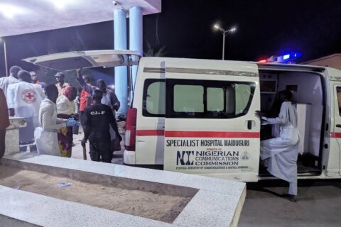 Bombs explode in northeastern Nigeria, leaving scores killed and injured, authorities say