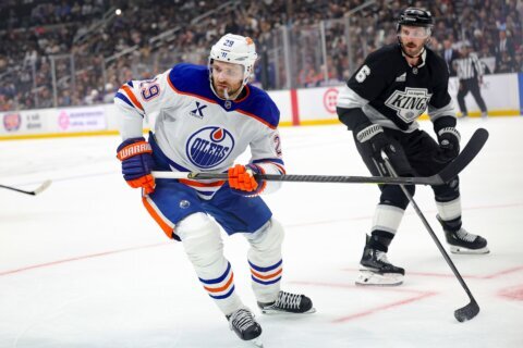 Oilers’ Leon Draisaitl out for the rest of the regular season because of injury