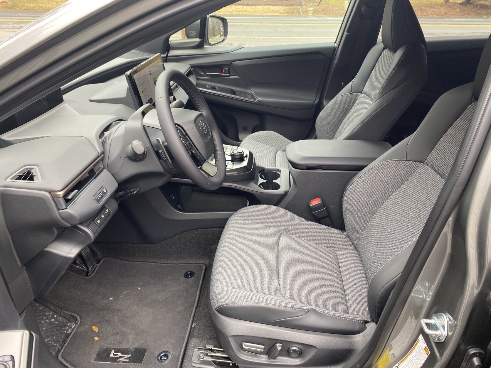 car interior's front seats