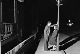 Teenagers show their preference for the soft lighting of the gas lamp in Boston