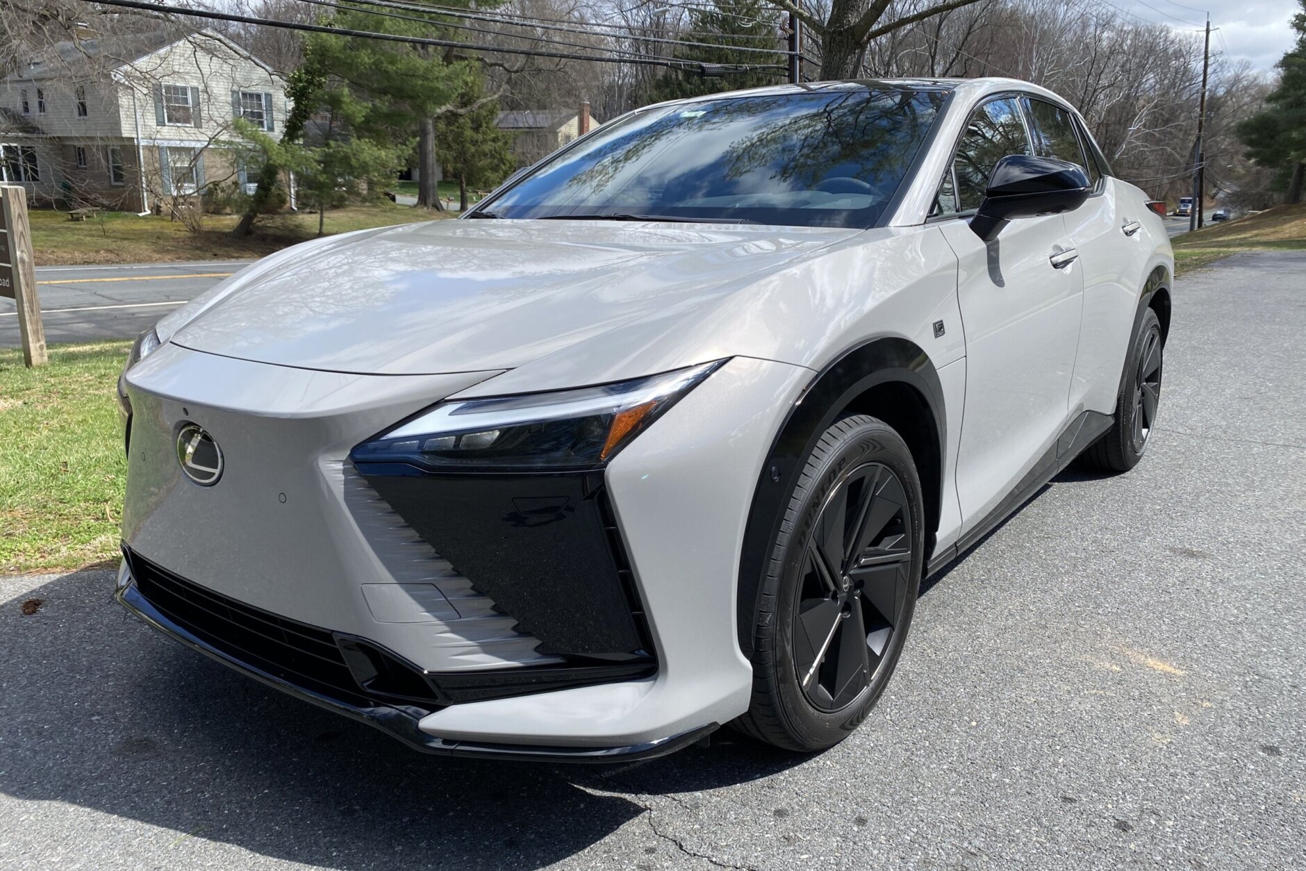 The all-electric 2026 Lexus RZ 550e F Sport AWD