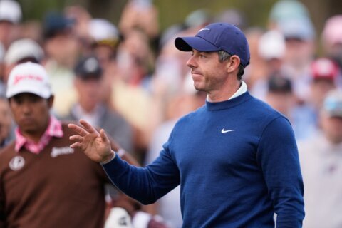 Rory McIlroy’s back is feeling fine. It’s his putter that hurts him at The Players