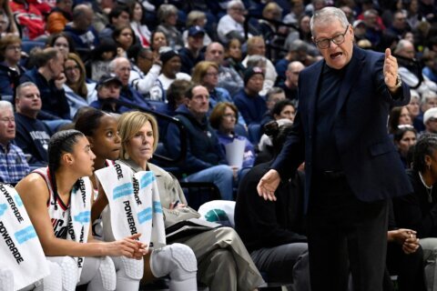 UConn, UCLA, Texas and South Carolina, all No. 1 seeds, top final AP Top 25 before March Madness