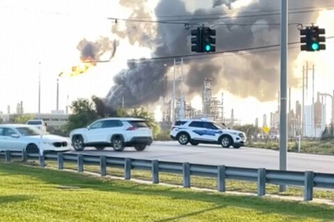 Large oil refinery explosion near Texas coast forces residents to shelter in place
