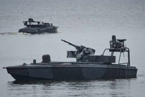 Russia blames Ukrainian sea drones for attacking tanker that sank in the Mediterranean