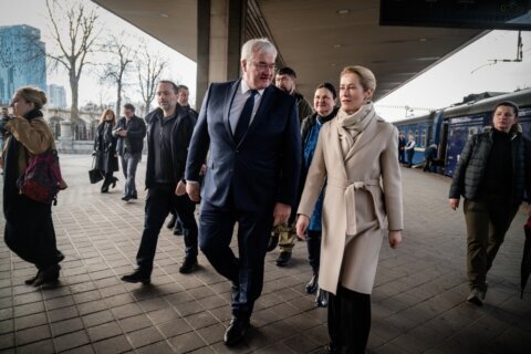 European diplomats visit Ukraine on anniversary of Russia’s Bucha atrocities