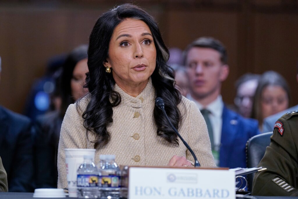 Tulsi Gabbard says Iran’s regime still intact but refuses to discuss talks with Trump about war