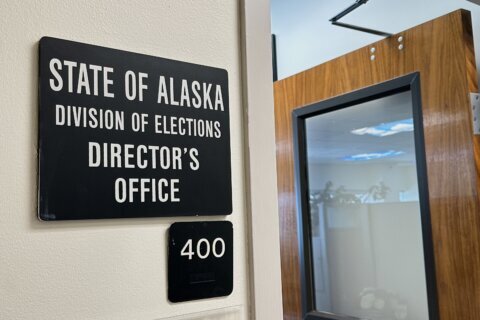 Cast a ballot and wait for the plane. In Alaska, a grace period for ballots is seen as a necessity