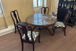 Thompson-Markward Hall puzzle table