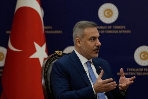 AP Exclusive: Turkey’s Foreign Minister Hakan Fidan talks diplomacy efforts as regional war rages