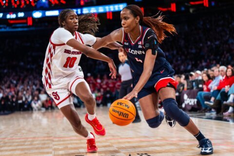 UConn remains unanimous No. 1 in AP Top 25 heading into postseason; followed by UCLA, South Carolina