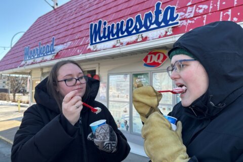 People line up for ice cream treats every March 1 at this Minnesota Dairy Queen. Why? It’s tradition