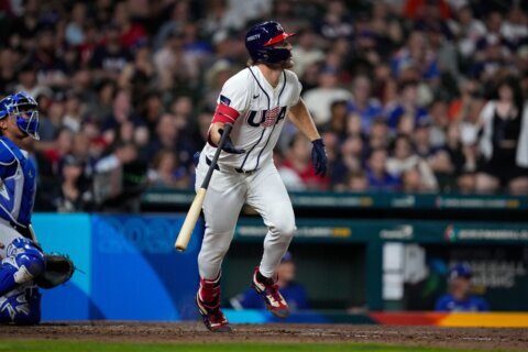Henderson starts at third for US over Bregman, then homers in WBC