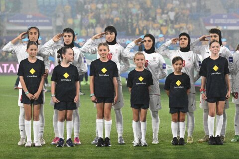 From silence to song: Iran team’s anthem shift in Australia at soccer’s Women’s Asian Cup
