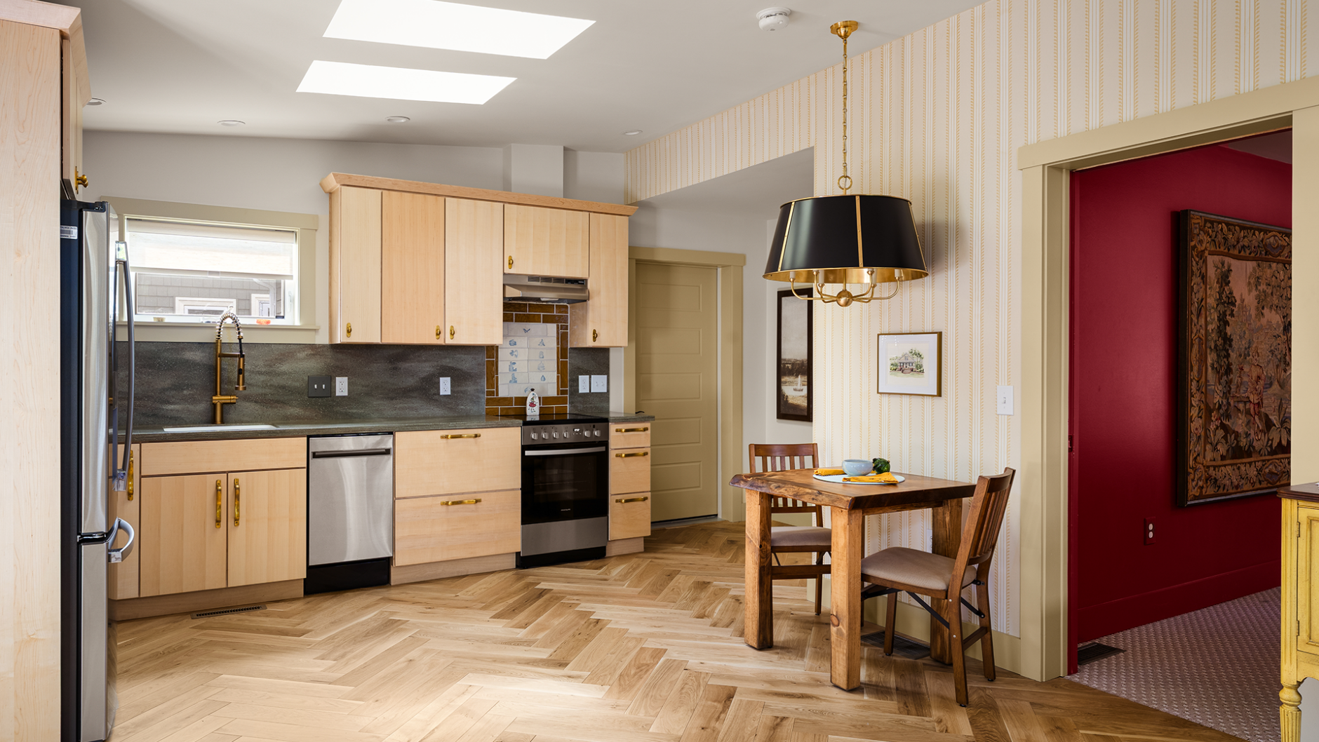 Modern kitchen interior