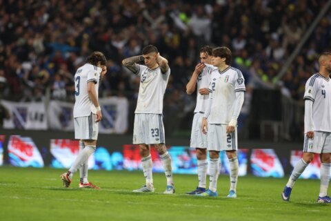 Italia y Bolivia quedan fuera de la Copa Mundial de Fútbol 2026