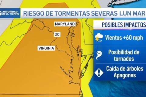 Pronóstico del Tiempo: se esperan tormentas severas y lluvias intensas el lunes