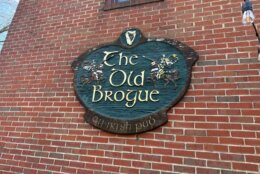 sight outside The Old Brogue Irish Pub