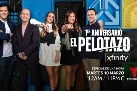 Telemundo celebra el primer aniversario de El Pelotazo con edición especial