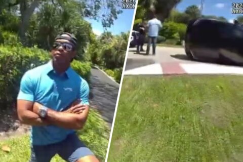 Nuevo video muestra los momentos posteriores al accidente de Tiger Woods en Florida
