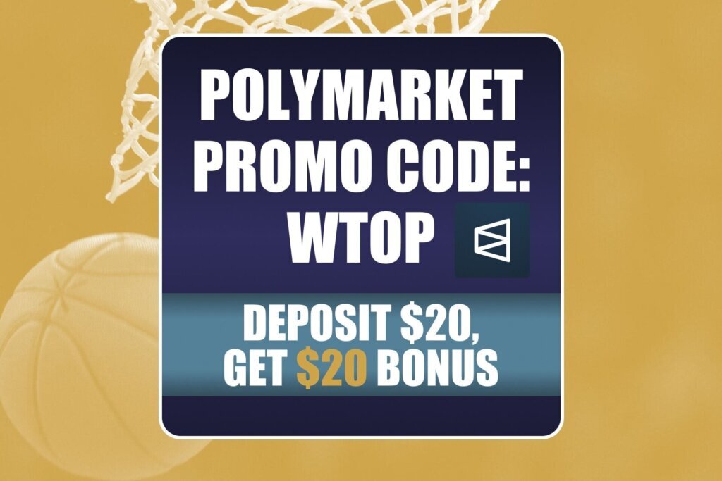 Polymarket Promo Code WTOP: Get $20 Bonus for the NBA Playoffs, NHL, MLB Trades
