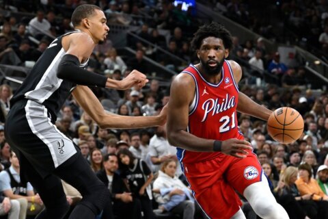 76ers say Joel Embiid will have surgery for appendicitis with no timeline for his return
