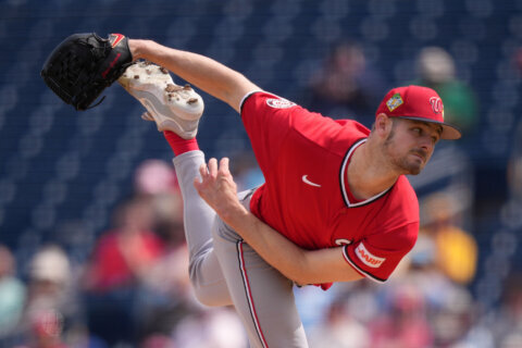 Dodgers acquire Eder from Nationals, claim Holman from Diamondbacks to help pitching depth
