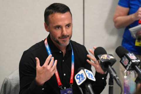 The Ravens almost traded their 1st-round pick, but instead they’re still waiting at No. 14