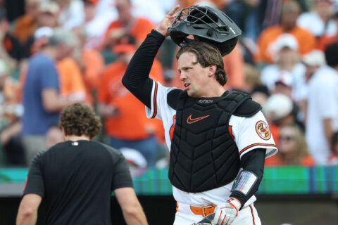 Orioles reinstate C Adley Rutschman, who was on the injured list with left ankle inflammation