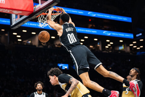 Nolan Traore scores 23 points, Jalen Wilson adds 19 and Nets beat Wizards 121-115