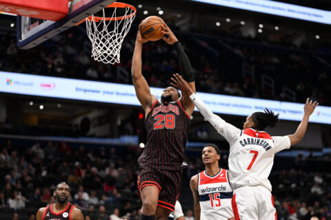 Bulls end 7-game skid in first game since front-office shake-up, pounding NBA-worst Wizards 129-98