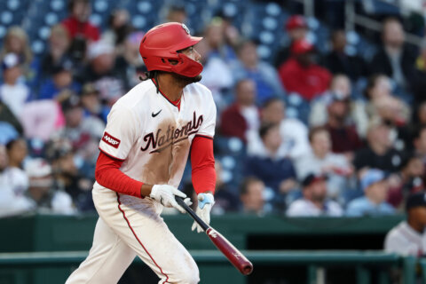 Wood’s homer, García’s 4 hits power the Nationals to an 11-4 win, snapping Atlanta’s streak at 6