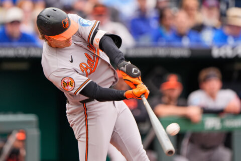 Coby Mayo hits another 3-run homer and Orioles beat Royals 8-6 to take series