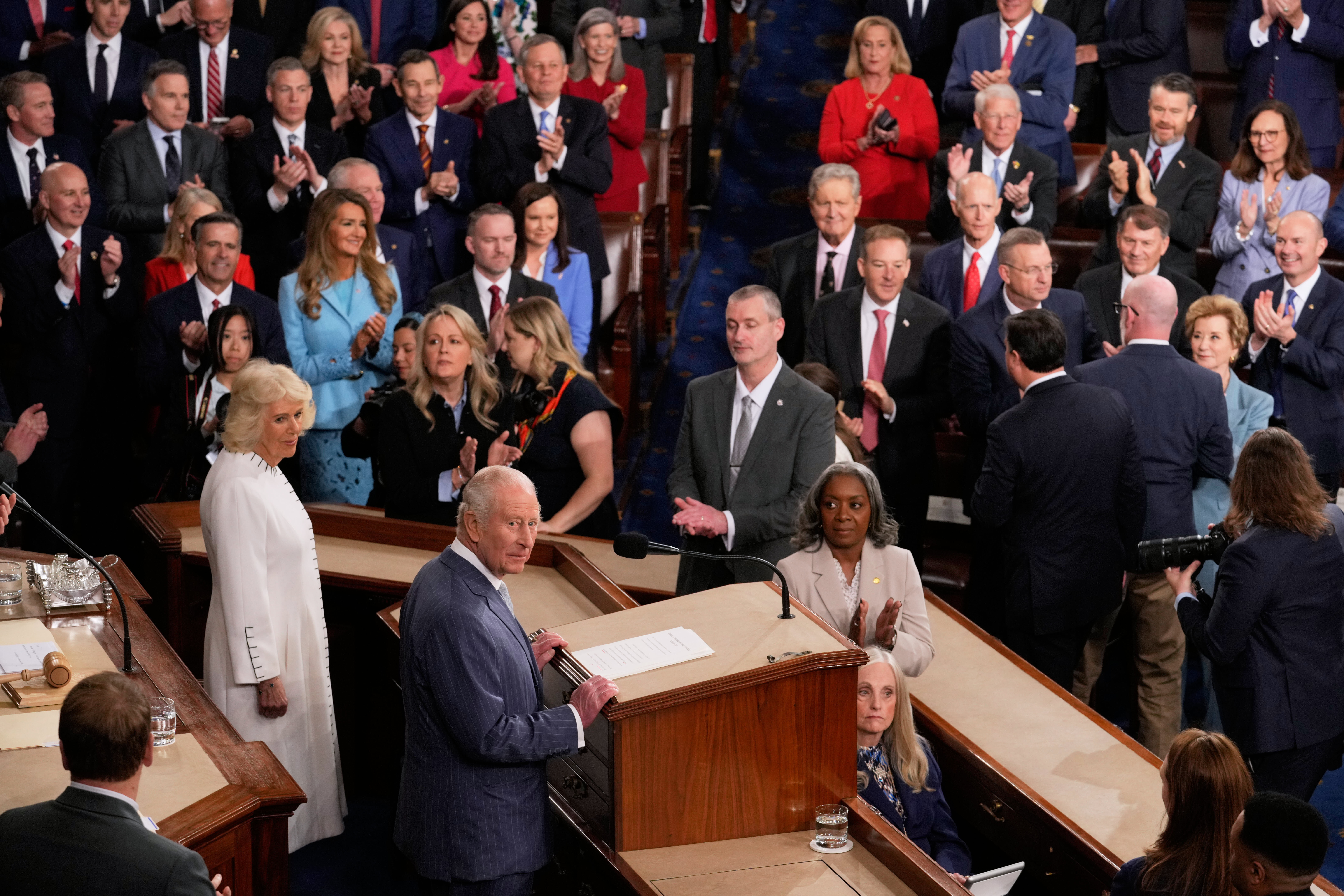 The king's speech: Britain's King Charles addresses Congress