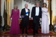 Britain's King Charles attends state dinner at the White House