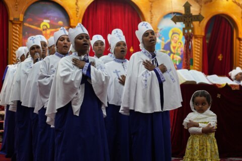 Ethiopian Orthodox Christians in Washington mark Easter with prayer, joyful family celebrations