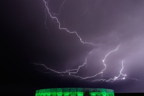Severe storms accompanied by tornadoes damage communities from the Plains to the Midwest