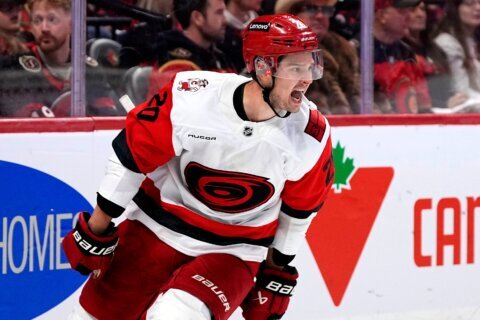 The Carolina Hurricanes use postseason experience to advance again in NHL playoffs sweep