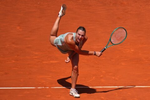 Sabalenka avoids Madrid Open virus scare and Osaka upset. Gauff loses