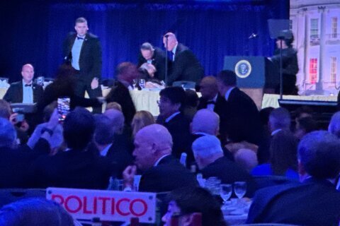 Trump unharmed after security incident at White House correspondents dinner; no injuries reported