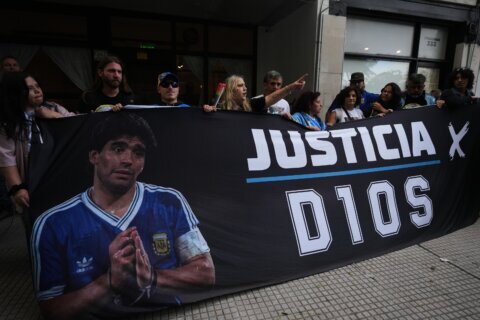 Maradona’s daughter assails doctor in negligence trial over soccer great’s death