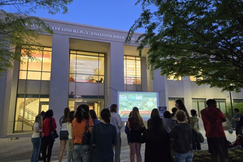 ‘I almost cried’: American University students celebrate safe return of Artemis II crew