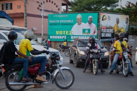 Benin votes for new president with finance minister favored to succeed Talon