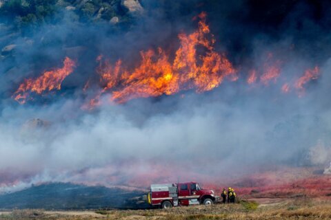 Springs Fire in southern California reaches 45% containment as evacuations continue