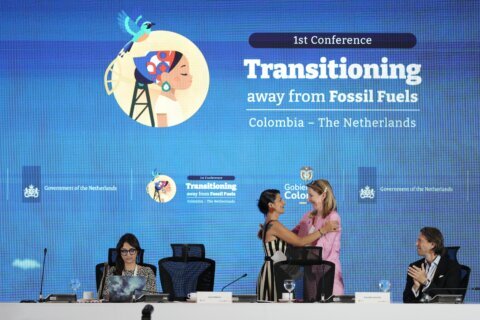 High-level talks begin on moving away from fossil fuels at Colombia conference